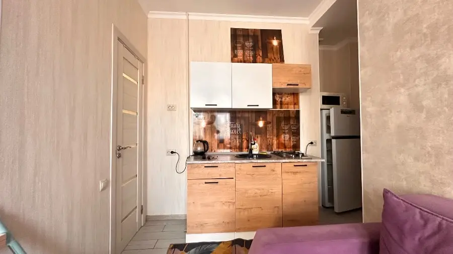1-комн. возле Никольского собора, 25 м², ул. Кольцова, 32 — фото квартиры посуточно в Кисловодске №2