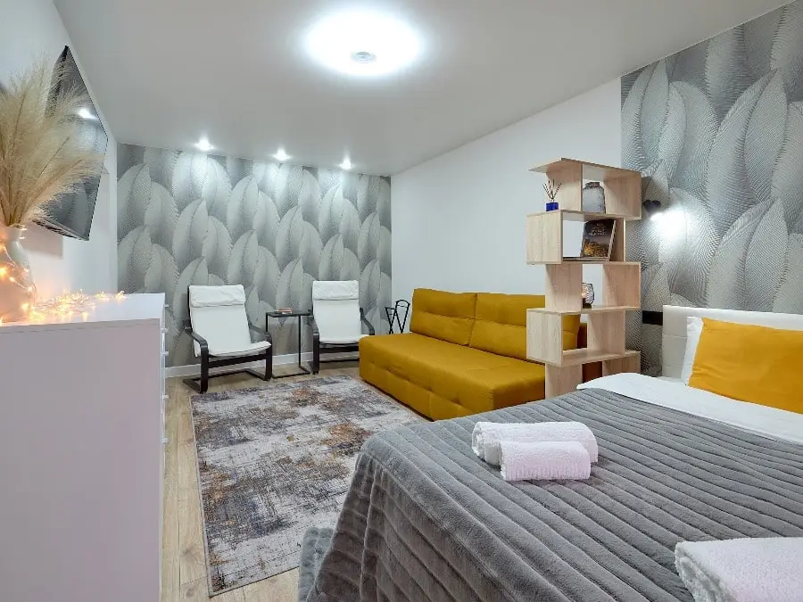 1-комн. в районе Широкой, 40 м², ул. Жуковского, 8 — фото квартиры посуточно в Кисловодске №3
