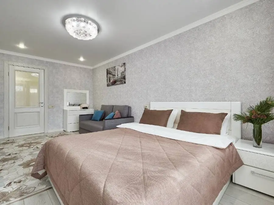 1-комн. рядом с Курортным бульваром, 40 м², ул. 40 Лет Октября, 4 — фото квартиры посуточно в Кисловодске №3