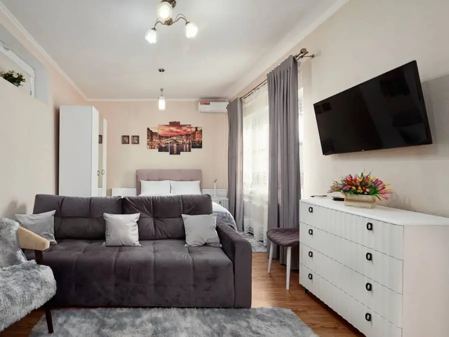 1-комн. у прогулочных маршрутов, 50 м², ул. Гагарина, д 20 — фото квартиры посуточно в Кисловодске №2