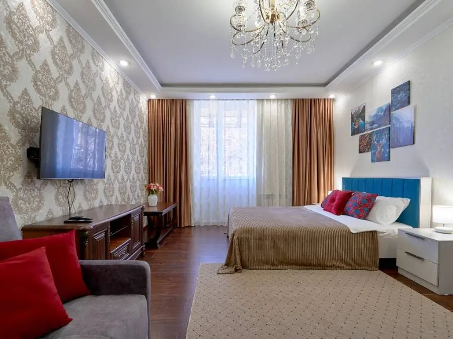 1-комн. рядом с парком, 42 м², ул. Ермолова, 23 — фото квартиры посуточно в Кисловодске №3