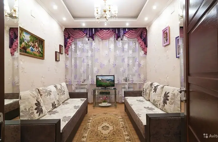 1-комн. возле Никольского собора, 35 м², ул. Гагарина, д. 10 — фото квартиры посуточно в Кисловодске №3