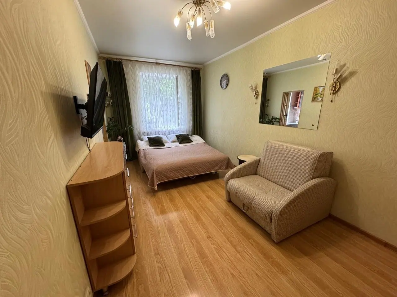 1-комн., 29 м² — Никольский собор, 6 мин пешком, ул. Березовская, 34 — фото квартиры посуточно в Кисловодске №3
