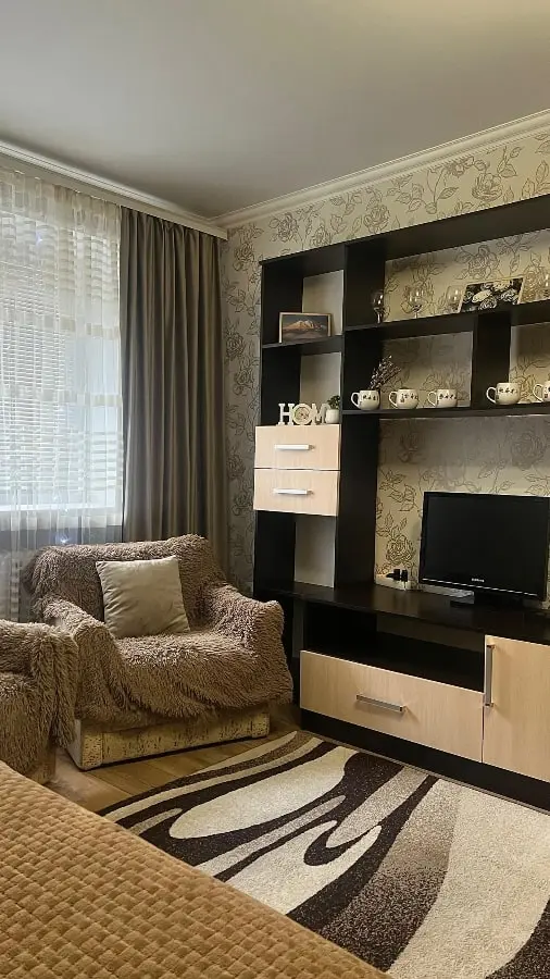 2-комн. рядом с прогулочной зоной, 43 м², ул. Тельмана, д. 14 — фото квартиры посуточно в Кисловодске №3
