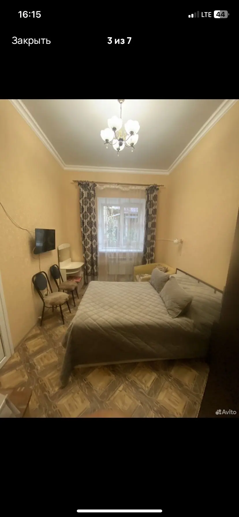 1-комн., 30 м² — Никольский собор, 11 мин пешком, ул. Ермолова, 4 — фото квартиры посуточно в Кисловодске №2