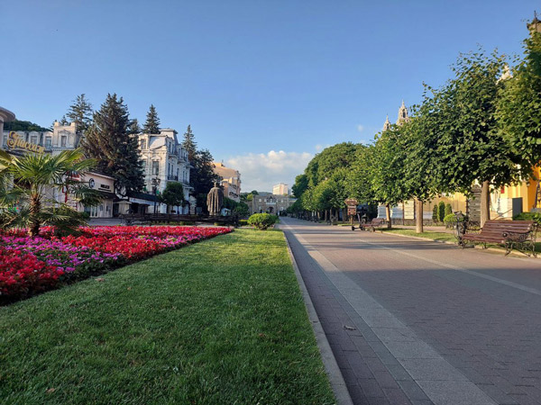 Курортный бульвар в Кисловодске
